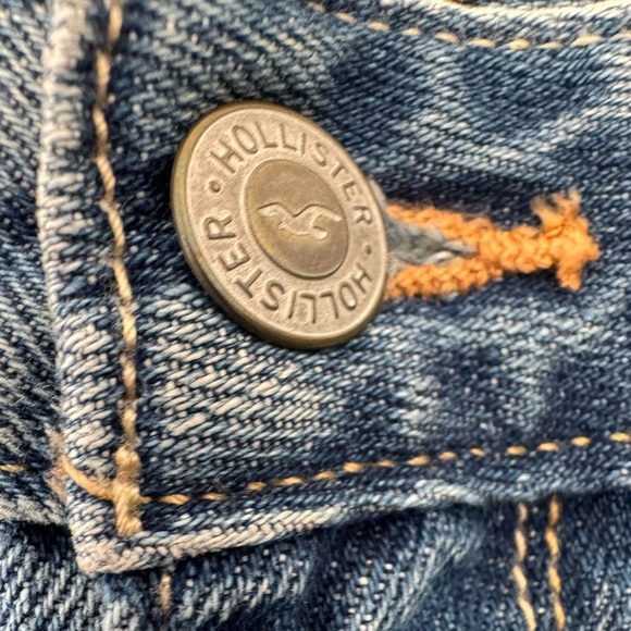 Hollister High Rise Denim Mini Skirt 9R/29”Waist - Picture 3 of 8